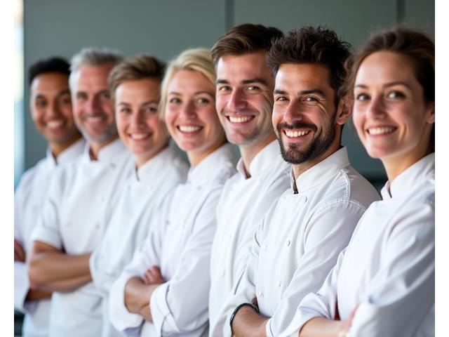 Équipe chefs Lyon Cuisinelle Atelier