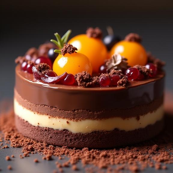 Pâtisserie française entremets