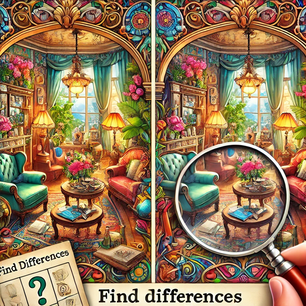 Rachel Holmes: Find Differences Detective